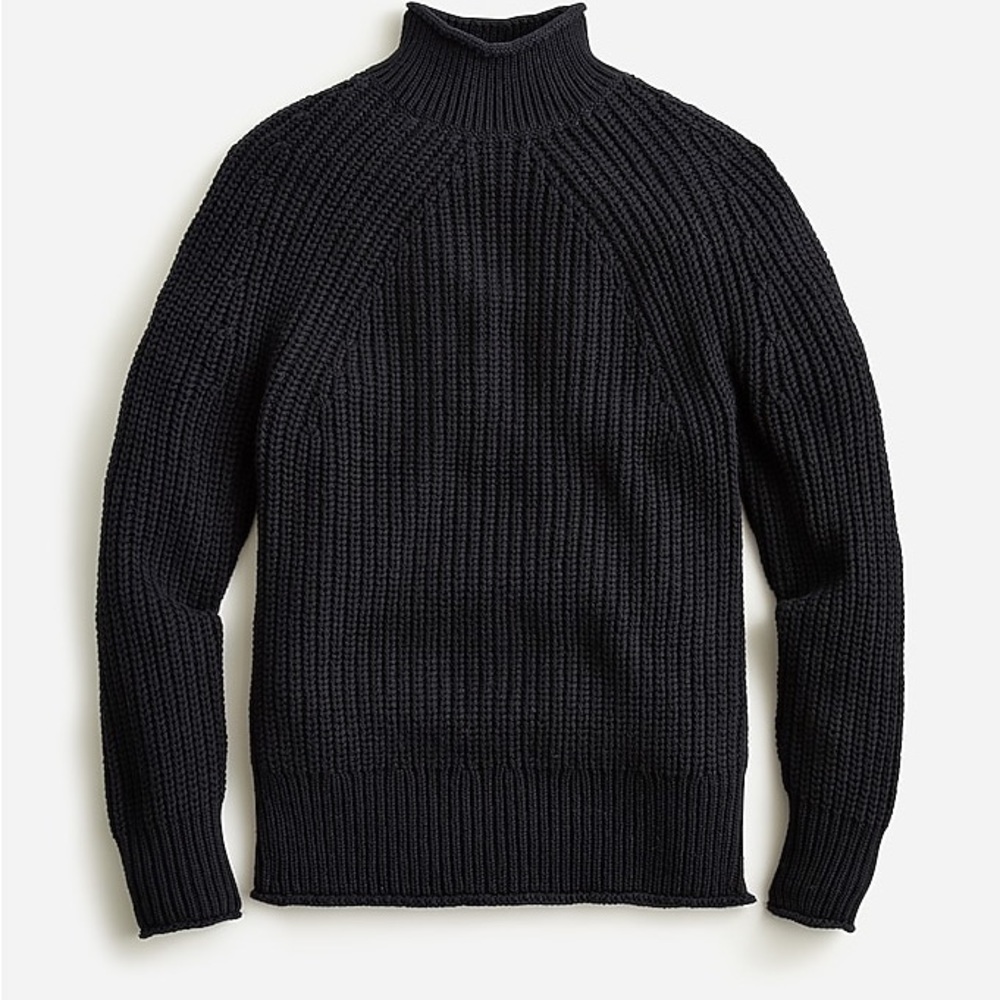 Women’s  Black Turtleneck Sweater